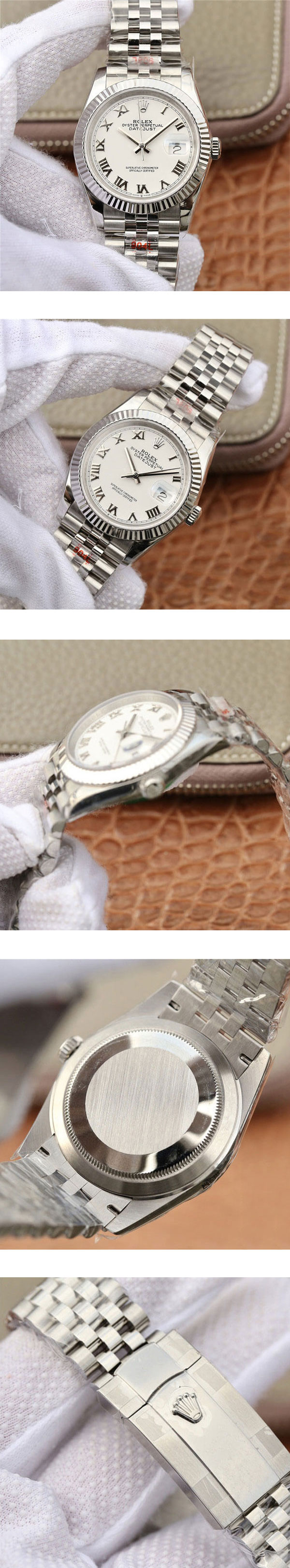 【GM工場】ロレックススーパーコピー n級品 デイトジャスト126234 ホワイト 36mm